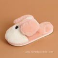 New Flat Soft Plush Fluffy Indoor Bedroom Slippers